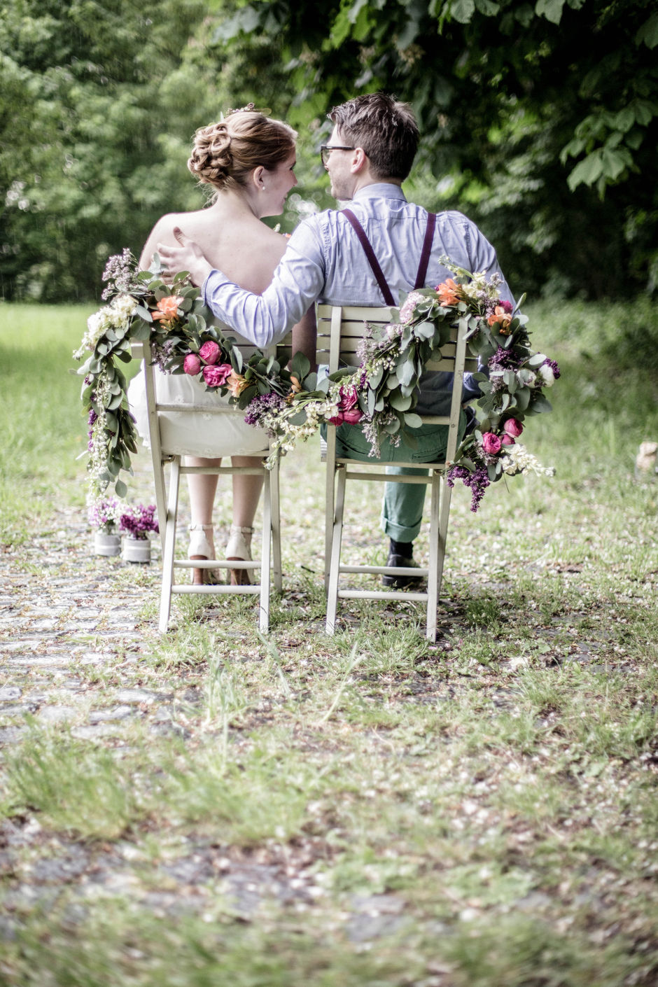 Blumengirlande Hochzeit